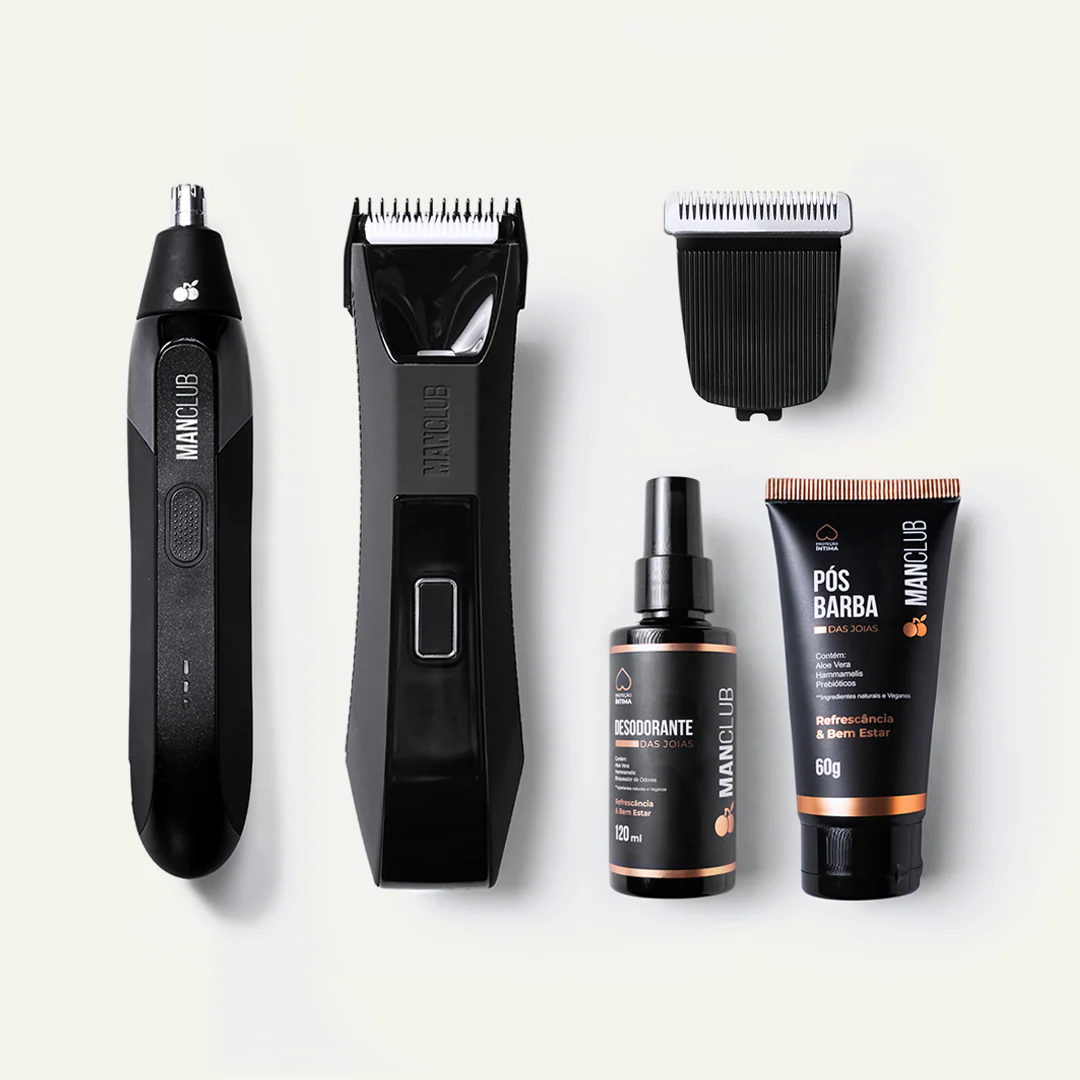 Kit Refresca - O Desmatador 2.0 + O Polidor + O Desodorante das Joias + Pós Barba das Joias + Lâmina Extra